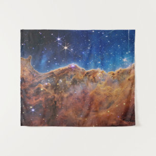 Tenture Falaises cosmiques Carina Nebula James Webb Telesc