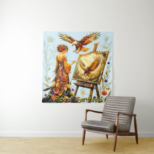 Tenture Fantaisie Florale