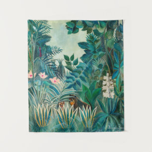 Tenture Faune dans la peinture tropicale de la jungle