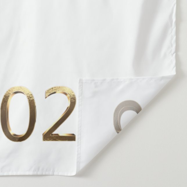 Tenture Faux Gold 2023 du Nouvel An Contexte (Détail)