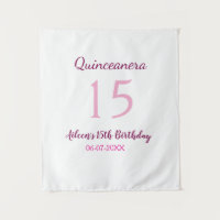 Fée rose 15e anniversaire simple moder quinceanera