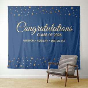 Tenture Félicitations à la promotion 2026, remise des dipl