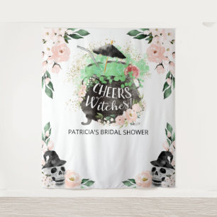 Tenture Félicitations Sorcières Décor de Fond de Fête de F