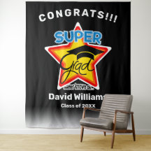 Félicitations Super Grad-Editable Texte et Arrière