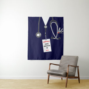 Tenture Fête de remise de diplômes d'infirmière