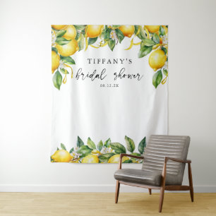 Tenture Fête des mariées Citrus citron