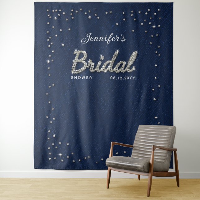 Tenture Fête des mariées de Parties scintillant à étincell (En situation)