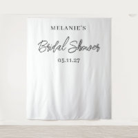 Fête des mariées moderne minimaliste chic