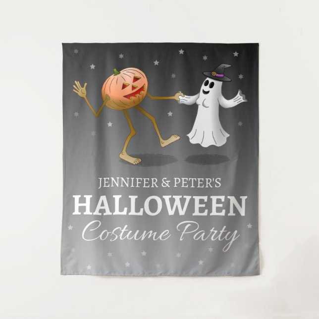 Tenture Fête du costume d'Halloween (Devant)