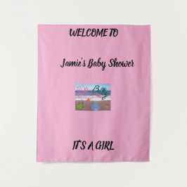 Tenture Fête Prénatale sur le Thème des Créatures Marines 