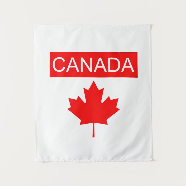 Tenture Feuille d'érable du Canada  (Devant)