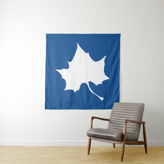 Tenture Feuille d'état de l'Indiana (En situation)