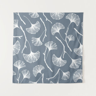Tenture Feuille Ginkgo biloba motif transparent
