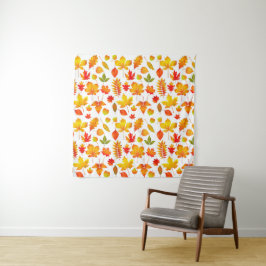 Tenture Feuilles d'automne lumineuses