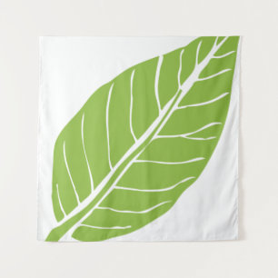 Tenture Feuilles vert plante naturel