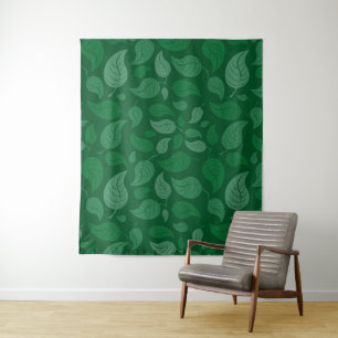 Tenture Feuilles verts
