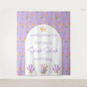 Tenture Fille d'anniversaire