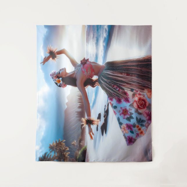 Tenture Fille dansante (Devant)