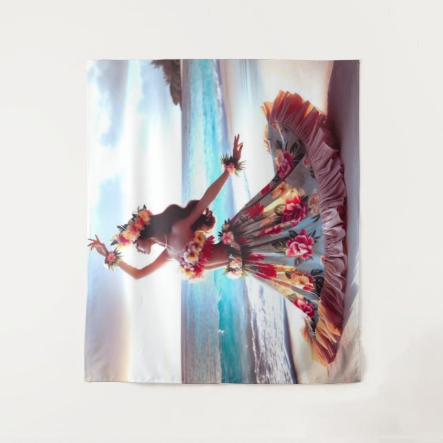Tenture Fille dansante (Devant)