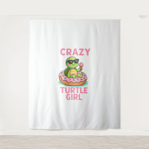 Tenture Fille de tortue