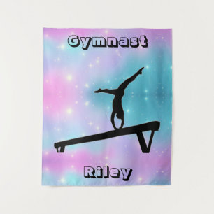 Tenture Filles Gymnaste Gymnastique Balayage
