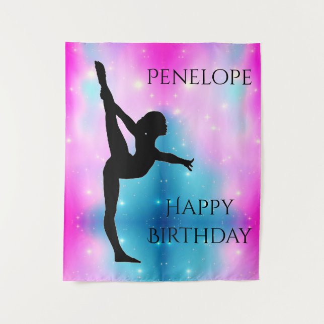 Tenture Filles, Gymnastique, Danse, Cheer (Devant)