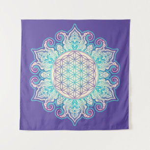 Tenture Fleur De Vie - Indien Mandala 2