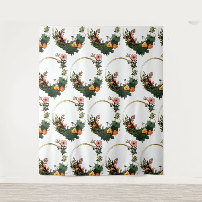 Tenture Fleur g (Devant)