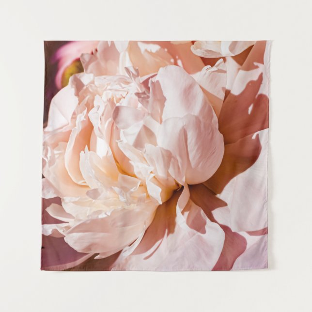 Tenture Fleurs de pivoine de luxe Fond floral (Devant)