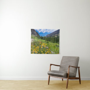 Tenture Fleurs Montana Flower Path