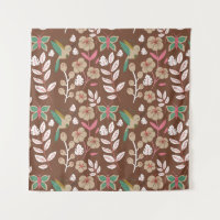 Fleurs motifs florales sans soudure, feuilles, pap