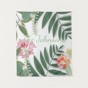 Tenture Flore tropicale