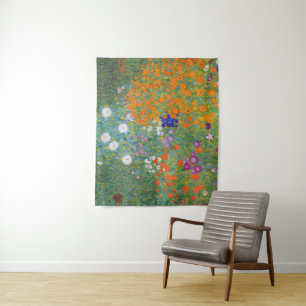 Tenture Flower Garden by Gustav Klimt