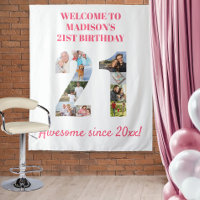 Fond de collage de photos de fête d'anniversaire 2