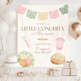 Tenture Fond de décor pour Baby Shower pour petite Conchit