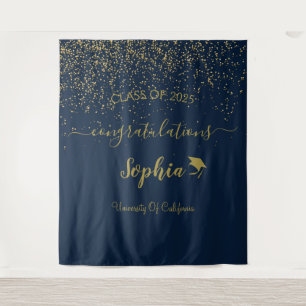 Tenture Fond de décor pour fête de remise de diplômes avec