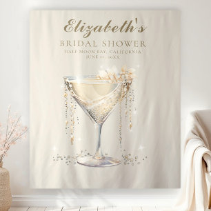 Tenture Fond de décor pour la fête prénuptiale Prosecco Pe