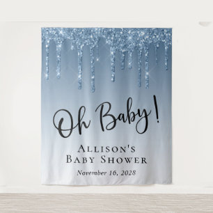 Tenture Fond de décor pour photos de Baby Shower avec pail