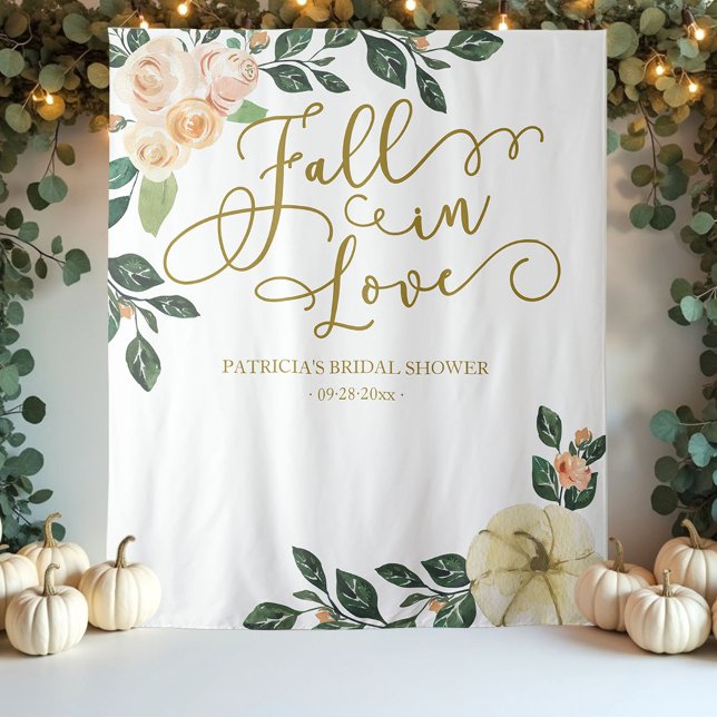 Tenture Fond de décor pour une fête prénuptiale d'automne  (Créateur téléchargé)
