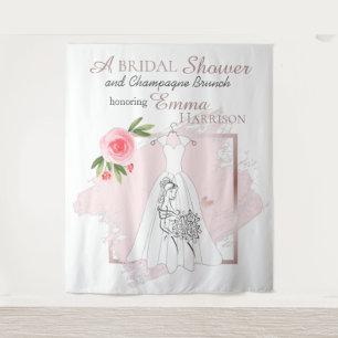 Tenture Fond de décoration de mariage élégant pour photos 