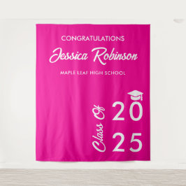 Tenture Fond de décoration moderne élégant rose chaud pour