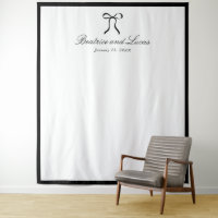 Fond de mariage classique simple arc