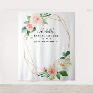 Tenture Fond de mariage floral, Accessoire de photomaton