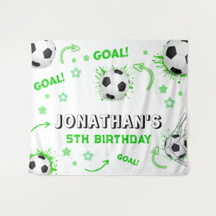 Tenture Fond de naissance avec ballon de football