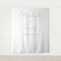 Fond de photo de mariage minimaliste bleu poussiér