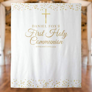 Tenture Fond de photo de première communion solennelle en
