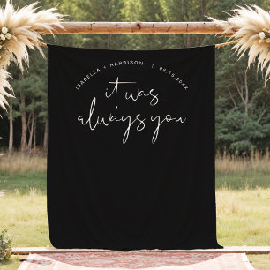 Tenture Fond de photographie de mariage minimal moderne no