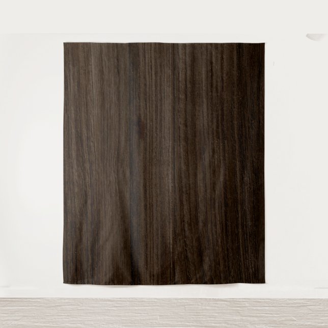 Tenture Fond de scène de ferme en bois brun rustique (Devant)