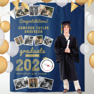 Tenture Fond de scène de fête de remise des diplômes 2026