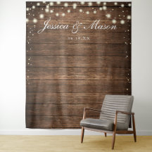 Fond de scène en bois rustique - Fond pour photos 